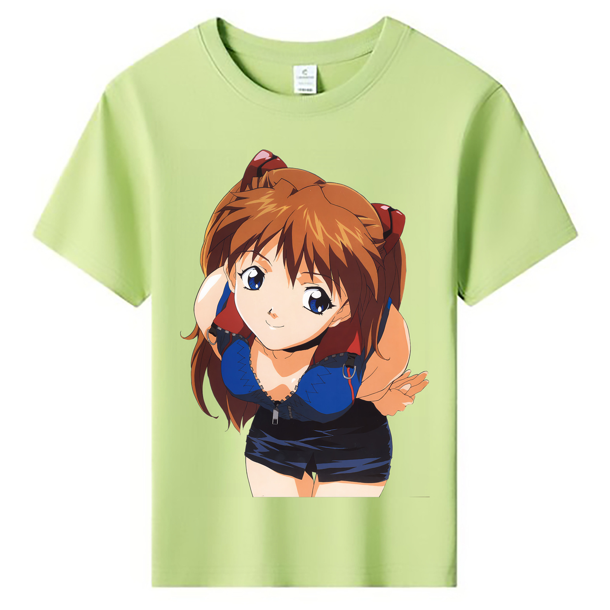 （画像用） EVA 新世紀エヴァンゲリオン 綿100％キッズTシャツ（フロントプリント）